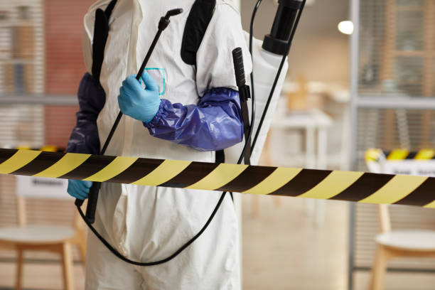 Professional Infectious Disease Decontamination technician working in Newbury, NH